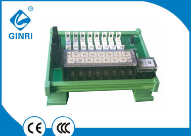 डीसी 24 वी पीएलसी नियंत्रण आईओ रिले मॉड्यूल अलगाव 8 प्वाइंट आईडीसी कनेक्टर के साथ