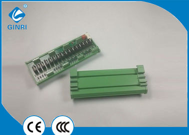 पीएलसी कंट्रोल डीसी एम्पलीफायर बोर्ड 16 चैनल एंटी-हस्तक्षेप सर्किट हीट सिंक के साथ