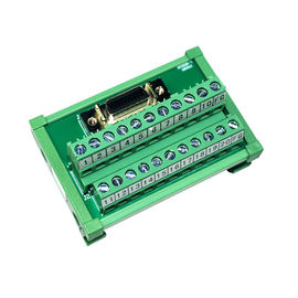 GINRI JR-20CS 20 पिन SCSI सिग्नल ब्रेकआउट बोर्ड मॉड्यूल महिला DIN रेल